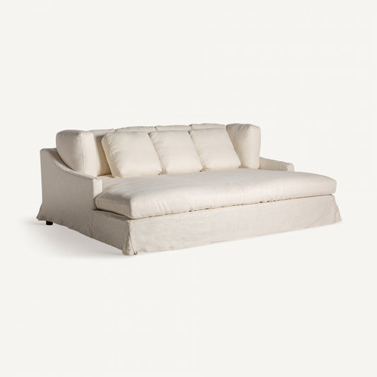 Contemporary Off-White Kemence Lounge Sofa
