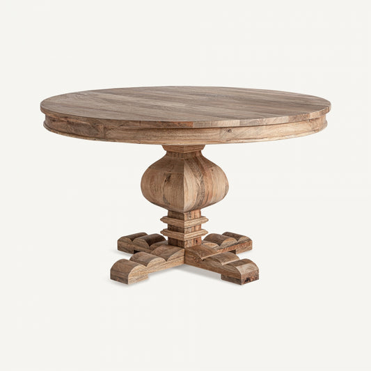 Kehrig Dining Table - Natural Mango Wood